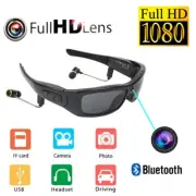 Mini Camcorder Glasses Camera HD 1080P With Bluetooth Headset