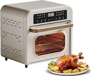 Electric Oven，15 Liter Capacity, Touch Screen Control, 1300W Multifunctional Electric Oven, Adjustable Temp and Timer, 16 Preset Programs, can be Used for Grilling, Baking and Baking etc