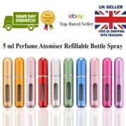 5ml Perfume Atomiser Aftershave Travel Handbag Refillable Portable Spray Bottle
