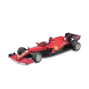 Bburago Licensed 1:43 Scale F1 SF21 GP With Driver Leclerc #16 Racing 2021 Diecast Model Car