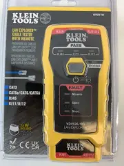 NEW Klein Tools VDV526-100 LAN Explorer Data Cable Tester with Remote NEW