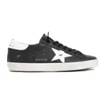 [Golden Goose] Golden Goose-Golden Goose Black Superstar Sneakers.-Uomo 44 IT