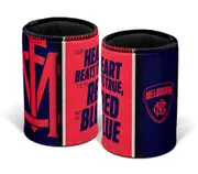 Melbourne Demons AFL SONG Beer Can Bottle Cooler Stubby Holder Cosy