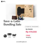 SEL BY BELL LIVING LAB SAVE-A-LATTE BUNDLING DIY ALPHA 折疊 AL