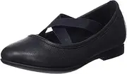 [ECCO] Audrey, Girls' Mary Jane Mary Janes, Black (Black)