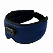Sleep Mask Eye Mask White Noise Sleep Headphones Wireless 5.2 Bluetooth Music Sleeping Eye Mask -Navy