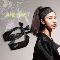 在飛比找蝦皮商城優惠-GAMETIME Headband 頭帶 黑 男女款 雙面 