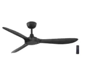 Home Decorators TAGER Smart Ceiling Fan 52" Matte Black In/out Covered W/control