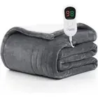 Heated Blanket Electric Throw - 50"x60" Heating Blanket Throw Sherpa 1-8 Hours