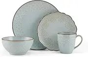 Pfaltzgraff Joanne 16 Piece Dinnerware Set, Service for 4 Assorted
