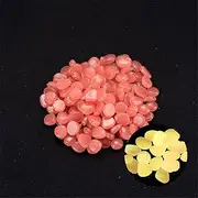 Luminous Stones Gemstones for Children, 1Cm Glow in The Dark Pebbles Rock Cobblestones Glowing Garden Decoration Garden Lawn Aquarium,Orange,1000pcs