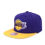 MITCHELL & NESS NBA TEAM 2 TONE 2.0 SNAPBACK 球帽 湖人 紫黃