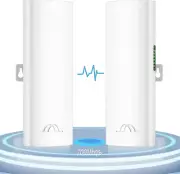 Wireless Bridge, 5.8G Outdoor CPE Point to Point Long Range Access with 14Dbi H
