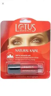 Herbals Natural Kajal- Kohl Eyeliner Smooth & Blendable Makeup, Deep Black