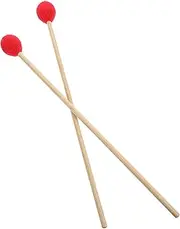 SWOOMEY 1Pair Marimba Mallets with Handle for Percussion Instruments Durable Drumsticks for Marimbas and Xylophones Comfortable Design for Extended Playing Sessions