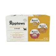 Applaws Natural Wet Cat Food, 8 Count, Limited Ingredient Cat Food Pots, Chic...