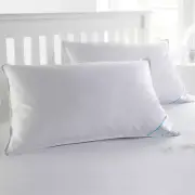 Feather Pillows, Standard Size (Pack of 2) – Soft & Comfortable, White