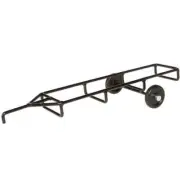 Little Buster Toys Hey Trailer Bumper Pull - Rubber Tires, Metal Frame