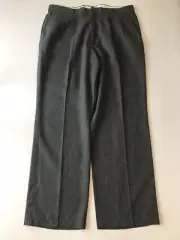 NWT Haggar Men’s Gray Dress Pants Rayon Polyester Blend 38 X 32