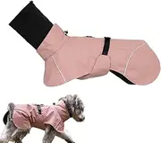 Raincoat for Dogs | Lightweight Adjustable Dog Rain Jacket | Adjustable Reflective Pet Poncho Lightweight Jacket Clothes for Medium Doggy, Puppy & Outdoor