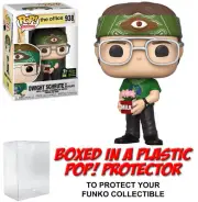 Funko POP! Television ~ DWIGHT SCHRUTE as RECYCLOPS (#938) FIGURE w/PROTECTOR