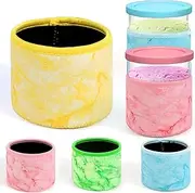 [Juome] Ice Cream Neoprene Sleeve for Ninja Creami Deluxe Pints Accessories, 4 Pack Reusable Insulated Sleeves Compatible with NC500 NC501 Series Creami Deluxe Ice Cream Makers (Containers not Included)