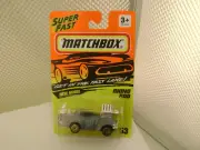 1993 MATCHBOX SUPERFAST #53 GRAY RHINO ROD NEW ON DAMAGE CARD