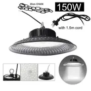 OZNALA High Low Bay LED Lights 150W UFO Industrial Workshop Warehouse Factory Lamp