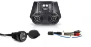 SSV Works 2 Speaker Weatherproof System With RCA Harness And AUX/USB Add-On