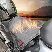 IZTOSS Motorcycle Heated Seat Cushion Electric Heated Seat Pad for Motorcycle, Snowmobile, and ATV with Universal Fit