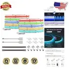 High Density FCOB RGB LED Strip - 32.8FT Color Changing Indoor Lights