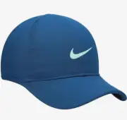 NEW NIKE Adult DRI FIT Featherlight Golf/Tennis Hat/Cap-Valerian Blue 679421-460