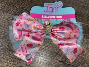 JoJo Siwa subscription Box Hair bow shoe Bowbow Yorkie dog cherry Pink Blue