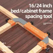 16-24in Aluminum Precision Cabinet Frame Spacer Positioning Tool For DIY Woodworking Frame Walls Floors Roofs Ladders