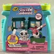 Crayola Scibble Scrubbies Pets Scented Spa playset NEW