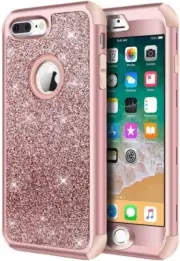 iPhone 7/8/6/6s Plus Case Glitter Heavy Duty Protective Anti Scratch Cover 5.5"