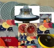 3/8" Roundover Bullnose Router Bit 22 Polishing Pad Grinding cup stone concrete