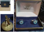 New Pair U S Department of Defense CUFFLINKS DOD- Free Shipping in the US.