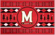 FANMATS 25839 Maryland Terrapins Holiday Sweater Starter Mat Accent Rug - 19in. x 30in. | Sports Fan Home Decor Rug and Tailgating Mat