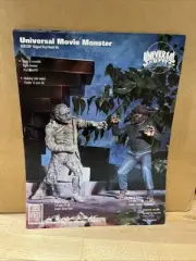 Mummy & Wolfman 8 1/2 X 12 Model Kit Store Display Poster. Box 277