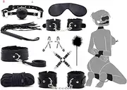 BDSM Sex Bed Bondage Restraints Kit Toys Sex Things Accessories for Adults Couples Kinky Sex Tie Downs for Women Bed Straps Restraints Adult Play Sweater t7