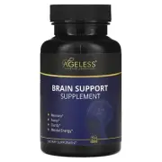 2 X Ageless Foundation Laboratories, Brain Support Supplement, 60 Capsules