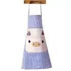 Apron Hanging Neck Lightweight Pig Pattern Kitchen Apron Household