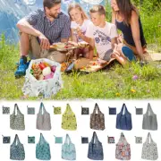 12Pcs Reusable Shopping Tote Bags Large Capacity Groceries Bags Foldable Stron