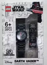 LEGO Star Wars 20th Anniversary Darth Vader Mini-Figure Link Kids Watch 8021674
