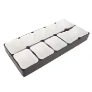 Watch Parts Storage Box Portable 5 Compartments Strong Impact Res AP9