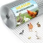 Hardware Cloth 16 in x 25 ft 1/4 inch 23 Gauge Wire Fencing Galvanized Weldin...