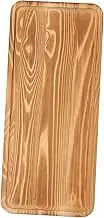 Alipis Rustic Wooden Serving Tray for Kitchen Living Decor Versatile Food Tray for Desserts Tea Cups Snacks Stylish Platter for Home Display Organization