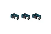 3x Legami Hands Free Bag Holder Strap For Suitcase Luggage Travel Petrol Blue