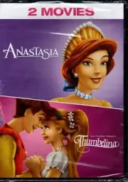 Don Bluth double feature Anastasia / Thumbelina (DVD, 2-disc set) NEW, sealed